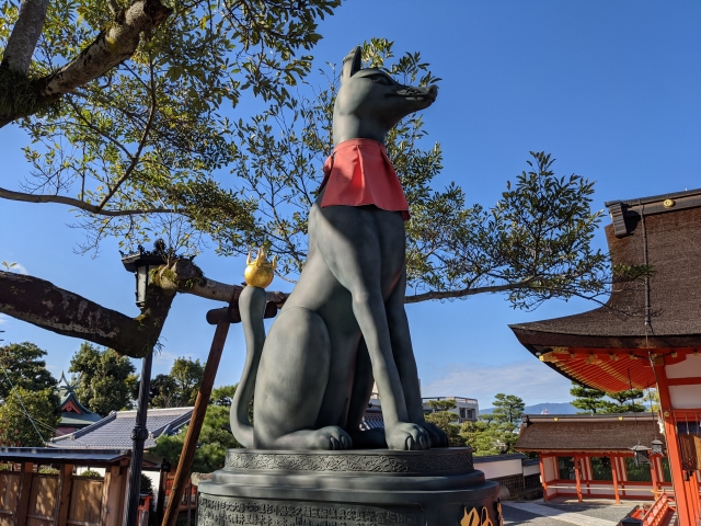 稲荷神社と狐の関係