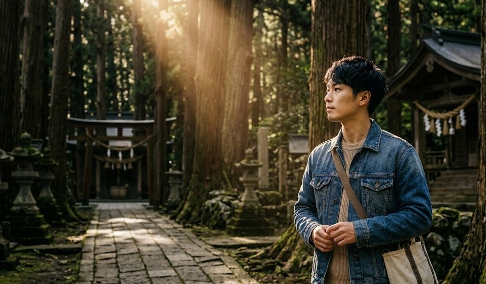 神社に歓迎されている時のサイン